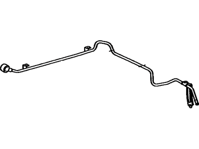 Lexus 23803-50010 Pipe Sub-Assy, Fuel, NO.3