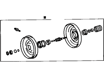 Lexus 04443-50020 Booster Kit, Brake