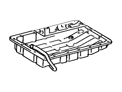 1992 Lexus LS400 Oil Pan - 35106-50011