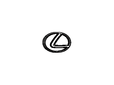 Lexus LS400 Emblem - 75431-50010