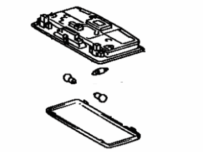 Lexus 81260-50040-E0 Lamp Assy, Map