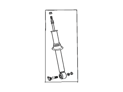 Lexus 48510-59015 ABSORBER Assembly, Shock