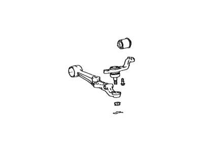 Lexus 48640-50020 Front Suspension Lower Arm Assembly Left