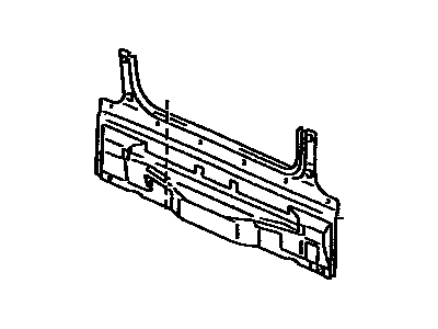 Lexus 58307-50011 Panel Sub-Assy, Body Lower Back