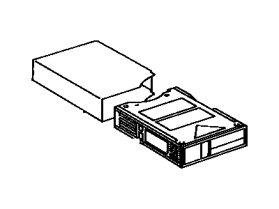 Lexus 86273-50010 Magazine, Disc Player