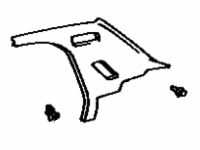 Lexus 62470-50010-03 Garnish, Roof Side, Inner RH