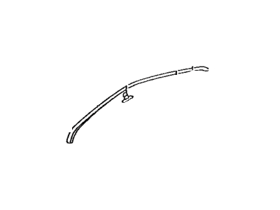 Lexus 62381-50020 Weatherstrip, Roof Side Rail, RH