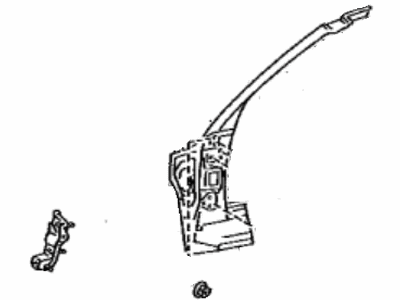 Lexus 61023-50010 Pillar Sub-Assy, Front Body, Inner RH