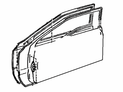 Lexus 67002-50010 Panel Sub-Assy, Front Door, LH