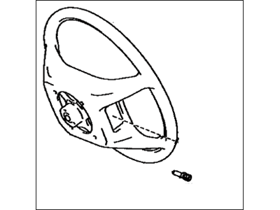 Lexus 45100-50070-E0 Steering Wheel Assembly