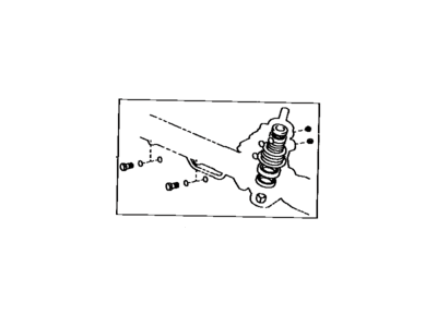 Lexus 04455-50011 Gasket Kit, Power Steering Control Valve Overhole