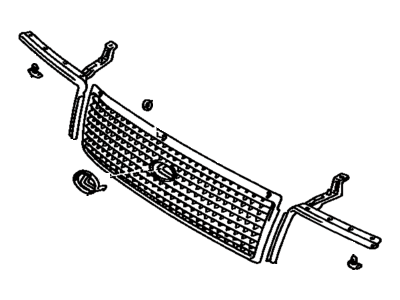 1993 Lexus LS400 Grille - 53100-50040