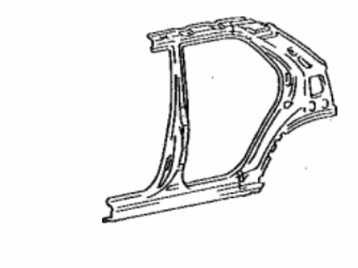 Lexus 61114-50011 Panel, Side, Outer NO.2 LH