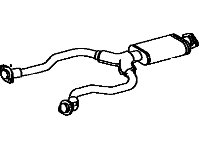 Lexus 17410-50030 Front Exhaust Pipe Assembly