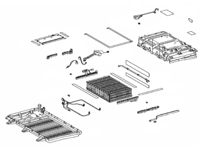 Lexus G9510-50031 Hv Supply Battery Assembly