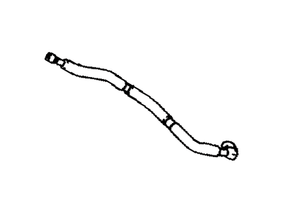 2001 Lexus LS430 Crankcase Breather Hose - 77404-50020