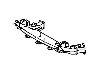 Lexus 53204-50040 Guide Sub-Assy, Lower Wind