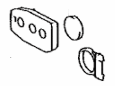 Lexus 89904-50100 Transmitter Sub-Assy, Electrical Key(Sub Key)