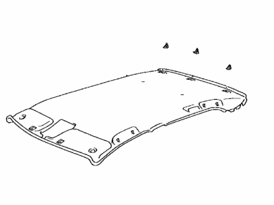 Lexus 63310-50050-B0 Headlining Assy, Roof