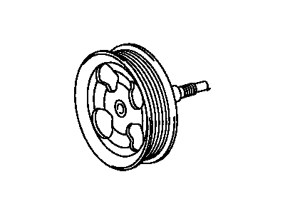 Lexus 44303-50010 Shaft Sub-Assy, W/Pulley