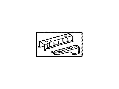 Lexus 57616-50904 Member, Rear Floor Side, Rear LH