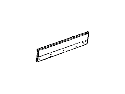 Lexus 75732-50040-G0 Moulding, Front Door, Outside LH