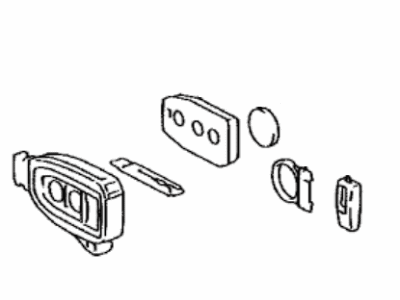 Lexus 89995-50240 Transmitter, Electrical Key Sub