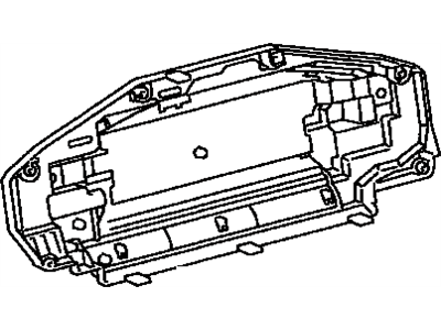 Lexus 83821-48040 Cover, Combination Meter, NO.1