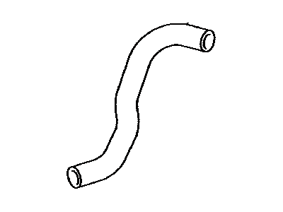 Lexus 16572-50180 Hose, Radiator, NO.2