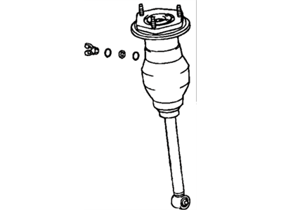 2003 Lexus LS430 Air Suspension Spring - 48080-50130