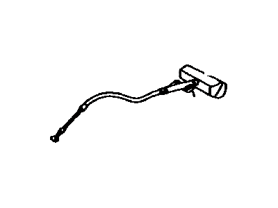 Lexus 46209-30160-B0 Cable Sub-Assy, Parking Brake Release