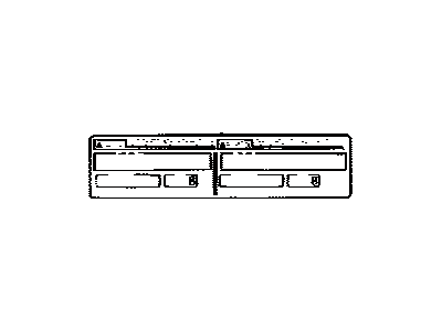 Lexus 88723-50160 Label, Cooler Service Caution