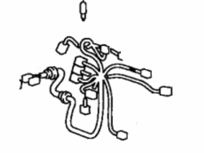 Lexus 82153-50110 Wire, Rear Door, NO.1