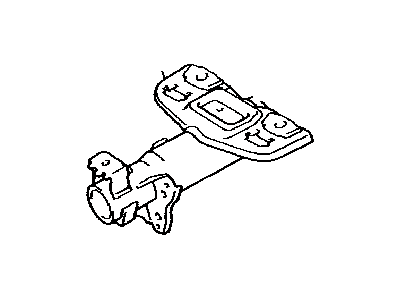 Lexus 45082-50120 Bracket Sub-Assy, Break Away W/Capsule