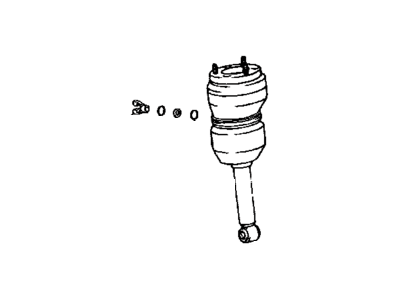 2002 Lexus LS430 Air Suspension Spring - 48010-50110