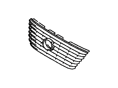 Lexus 53112-53061 Grille, Radiator, Inside