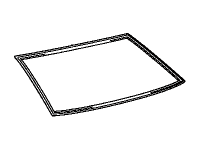 Lexus 75571-30260 Moulding, Back Window, Outside Upper