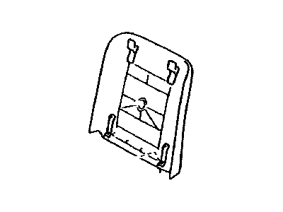 Lexus 71705-50200-E0 Board Sub-Assy, Front Seat Back