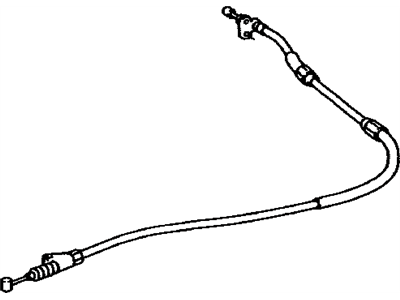 Lexus LS430 Parking Brake Cable - 46420-50040