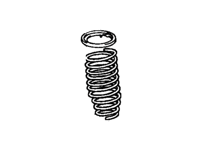 Lexus 48231-50200 Spring, Coil, Rear