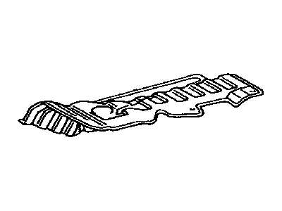 Lexus 58041-50010 Insulator Sub-Assy, Front Floor Heat, NO.1