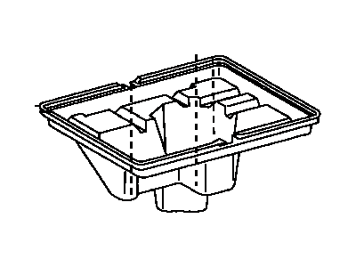 Lexus 74431-50050 Tray, Battery