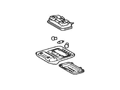 Lexus 81260-50271-B0 Lamp Assy, Map