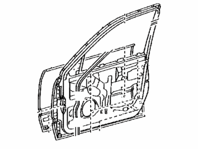 Lexus 67002-50050 Panel Sub-Assy, Front Door, LH