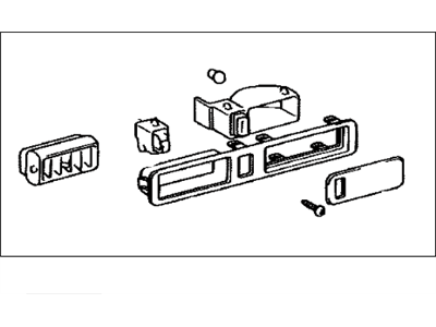 Lexus 81290-50130-A1 Lamp Assy, Rear Room, LH