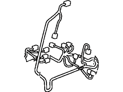 Lexus 82191-50100 Wire, Front Seat, RH