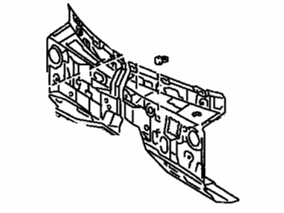 Lexus 55210-50070 Insulator Assy, Dash Panel