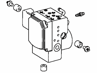 2004 Lexus LS430 ABS Pump And Motor Assembly - 44050-50040