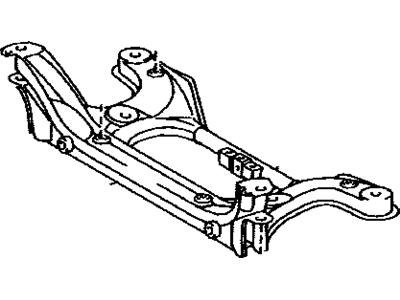 2001 Lexus LS430 Front Cross-Member - 51100-50010