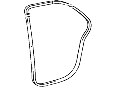 2004 Lexus LS430 Door Seal - 62331-50030-B0